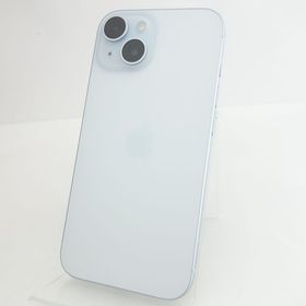 【SIMフリー】iPhone15 128GB ブルー 電池92% Appleストア版