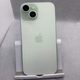●ハピネスネット SIMフリー iPhone15 128GB グリーン バッテリー85%