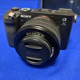 SONY α7C ミラーレス一眼 本体+レンズセット【極美品・元箱付】