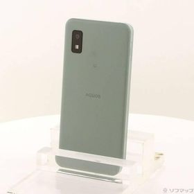 〔中古〕SHARP(シャープ) AQUOS wish2 64GB オリーブグリーン A204SH Y!mobile SIMフリー〔348-ud〕