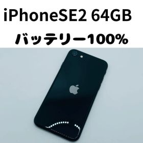 【格安美品】iPhone SE2 64GB simフリー本体 315