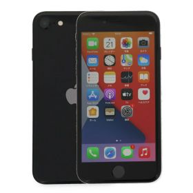 iPhoneSE2 第2世代 64GB ブラック Apple A2296 SIMフリー Cランク スマホ 本体 送料無料