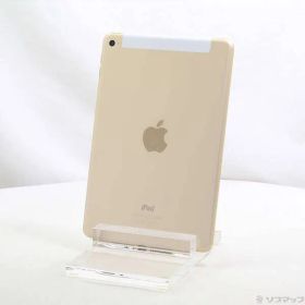 ソフマップ 〔中古品〕 iPad mini 4 64GB ゴールド MK752J／A docomoロック解除SIMフリー【258】