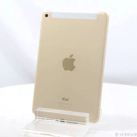 ソフマップ 〔中古品〕 iPad mini 4 128GB ゴールド MK782J／A docomoロック解除SIMフリー【262】