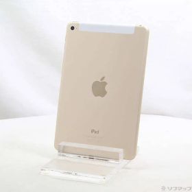 ソフマップ 〔中古品〕 iPad mini 4 128GB ゴールド MK782J／A docomoロック解除SIMフリー【258】