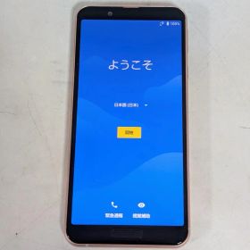 AQUOS sense3 SHV45 64GB ピンク au SIMロックあり