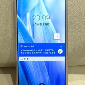 【 美品 】AQUOS sense3 SH-02M SIMフリー