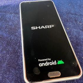 【動作品】SHARP AQUOS sense3 シルバー系 スマホ 128g