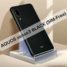 AQUOS sense3 BLACK (SIM-Free)