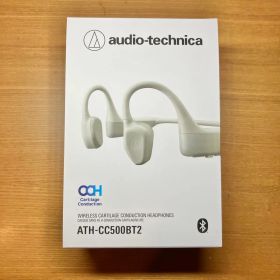 【新品】audio-technica ATH-CC500BT2 軟骨伝導ベージュ