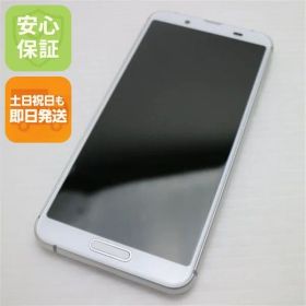 新品同様 SHV45 シルバーホワイト スマホ 本体 白ロム 土日祝発送OK 00000