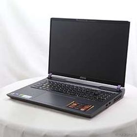 〔中古品〕 Vector 16 HX AI A2XW Vector-16-HX-AI-A2XWIG-7650JP コスモスグレイ ［Core-Ultra-9-275HX／32GB／SSD1TB／GeForce RTX 5080(16GB)／16インチワイド／Windows11 Pro］〔中古品〕 Vector 16 HX AI A2XW Vector-16-HX-AI-A2XWIG-7650JP コスモスグレイ ［Core-Ultra-9-275HX／32GB／SSD1TB／GeForce RTX 5080(16GB)／16インチワイド／Windows11 Pro］