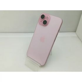 【中古】Apple SoftBank 【SIMフリー】 iPhone 15 128GB ピンク MTMJ3J/A【大須】保証期間1ヶ月【ランクB】