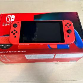【限定カラー・SDカード付】Nintendo Switch マリオレッド×ブルー