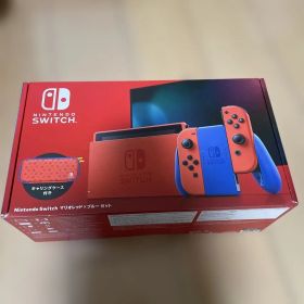 未使用期間限定出品Nintendo Switch マリオレッドブルーセット