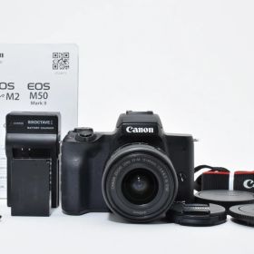 【美品】キヤノン Canon EOS kiss M2 EF-M 15-45mm IS STM
