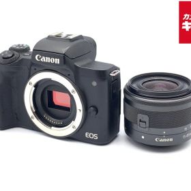 【中古】 【並品】 キヤノン EOS Kiss M2 EF-M15-45 IS STM レンズキット ブラック