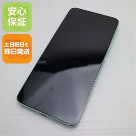【中古】超美品 Xiaomi 13T XIG04 メドウグリーン スマホ Xiaomi 安心保証 即日発送 土日祝発送OK