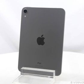 〔中古〕Apple(アップル) iPad mini 第6世代 64GB スペースグレイ MK7M3J／A Wi-Fi〔262-ud〕