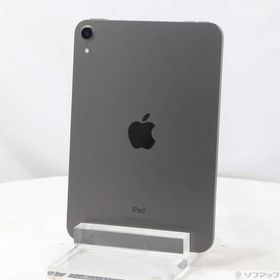 〔中古〕Apple(アップル) iPad mini 第6世代 64GB スペースグレイ MK7M3J／A Wi-Fi〔297-ud〕