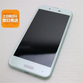 美品 SHV40 AQUOS sense グリーン スマホ 即日発送 スマホ 白ロム 中古 au SHARP あすつく 土日祝発送OK