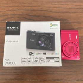 【美品】SONY Cyber-shot DSC-WX300 赤 中古品