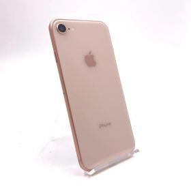 【全額返金保証】【最速発送】 iPhone 8 64GB ゴールド docomo SIMフリー 白ロム 動作確認済 80%