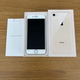 3/28限定セール iPhone8 ゴールド 64GB バッテリー90％