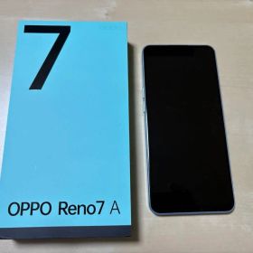 OPPO Reno7 A 本体 ライトブルー 美品