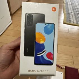 【美品】Redmi Note 11 グラファイトグレー スマートフォン スマホ