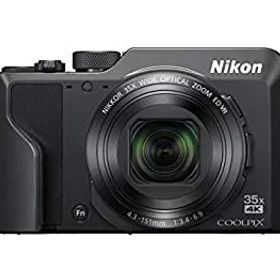 【中古】(非常に良い)Nikon デジタルカメラ COOLPIX A1000 BK 光学35倍 ISO6400 アイセンサー付EVF クールピクス ブラック A1000BK