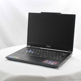 〔中古〕MSI(エムエスアイ) 〔展示品〕 Cyborg 14 A13V Cyborg-14-A13UDX-4149JP ブラック＆スケルトン〔276-ud〕