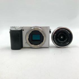 【全額返金保証】【最速発送】Sony デジタル一眼 α6400 ILCE-6400K パワーズームレンズキット [シルバー] 美品 動作確認済