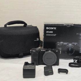 SONY APS-C ミラーレス一眼カメラ α6400 ボディ ブラック