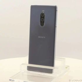 【中古】SONY(ソニー) Xperia 1 64GB グレー SOV40 auロック解除SIMフリー 【352-ud】