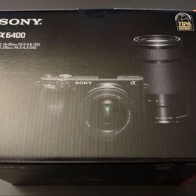極美品 α6400 ダブルズームレンズキット