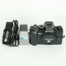 [美品 | シャッター数6,310回｜バッテリー2個付] OM SYSTEM OM-5 [ボディ ブラック] | マイクロフォーサーズマウント