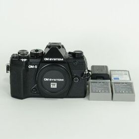 [美品 | シャッター数5,766回] OM SYSTEM OM-5 [ボディ ブラック] | マイクロフォーサーズマウント