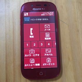 フジツウ(富士通)のDocomo らくらくホン F-06F / 電池パック F30(スマートフォン本体)