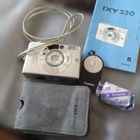 Canon IXY 320 本体 + リモコン + フィルム