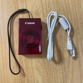 【ケーブル付き】Canon IXY3 PC1736デジタルカメラ レッド