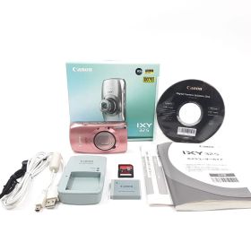 Canon IXY 32S ピンク PC1585 コンパクトデジタルカメラ 動作確認済み 元箱付
