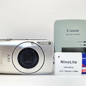 キヤノン Canon IXY 30S シルバー 《元箱付属・動作確認済み》