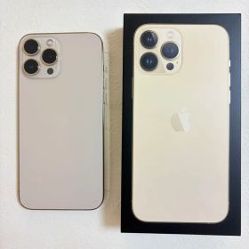 美品 iPhone 13ProMax 128GB ゴールド バッテリー85%