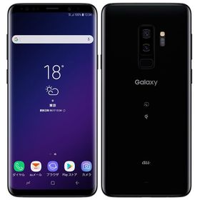 SIMフリー Galaxy S9+ SCV39 ミッドナイトブラック 64GB