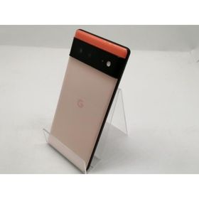 【中古】Google au 【SIMフリー】 Pixel 6 カインダコーラル 8GB 128GB GR1YH【宇田川】保証期間１ヶ月【ランクC】