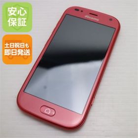 フジツウ(富士通)の新品同様 F-42A らくらくスマートフォン ピンク M111(スマートフォン本体)