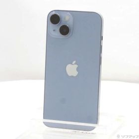【中古】Apple(アップル) iPhone14 128GB ブルー MPVJ3J／A SIMフリー 【349-ud】