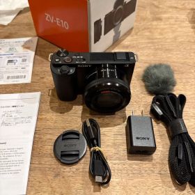 超美品 SONY ZV-E10 バワーズームレンズキット