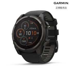 ガーミン fenix 8 Sapphire Dual Power 51mm 010-02907-50 国内正規品 ソーラー充電 グレー サファイア 衝撃に強い 卒業祝い